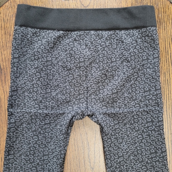 George Animal Print Cheetah Leopard Print Footless Leggings Size Women's S/M - Picture 4 of 8